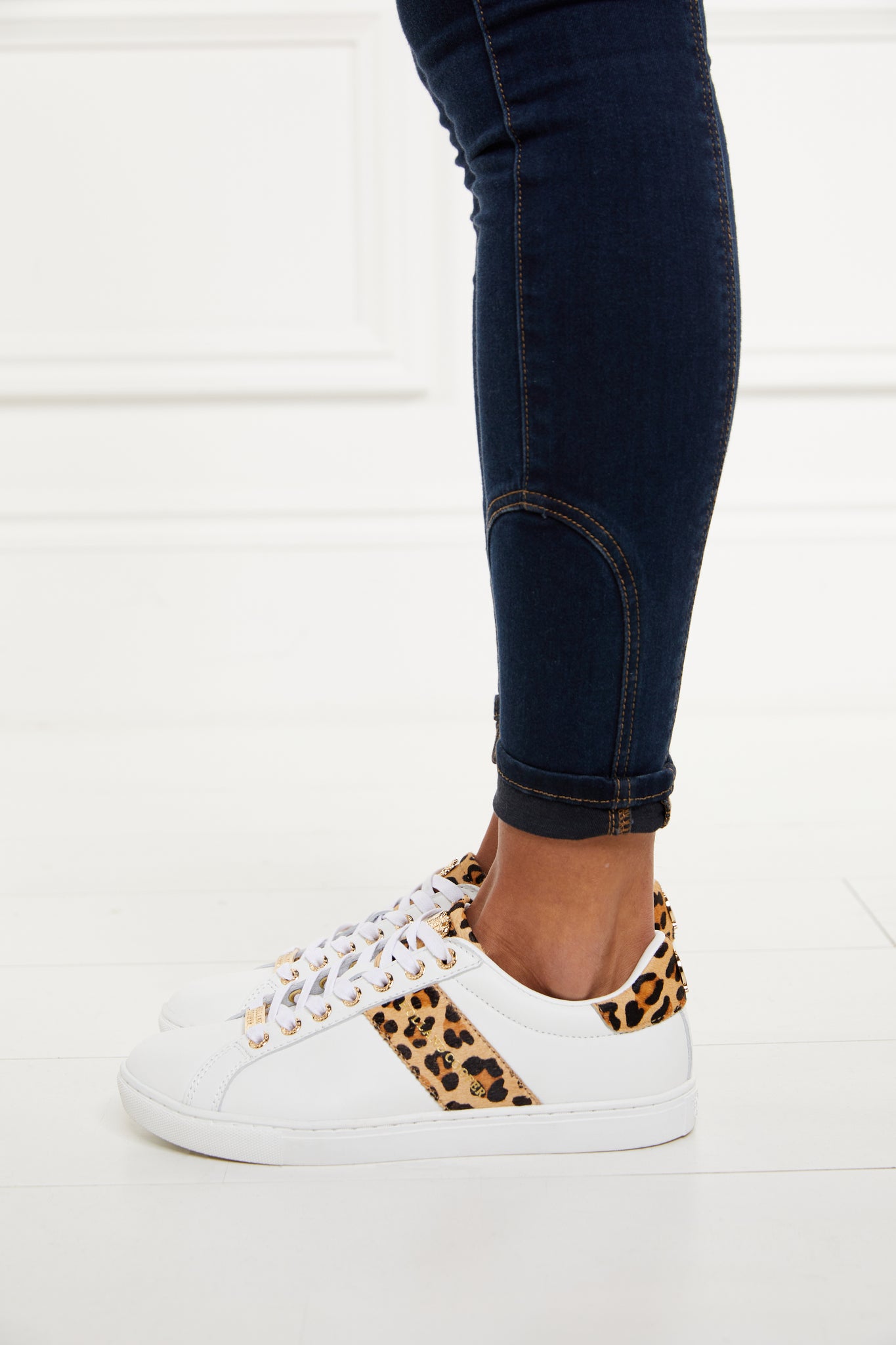 Knightsbridge Court Trainer (Leopard)