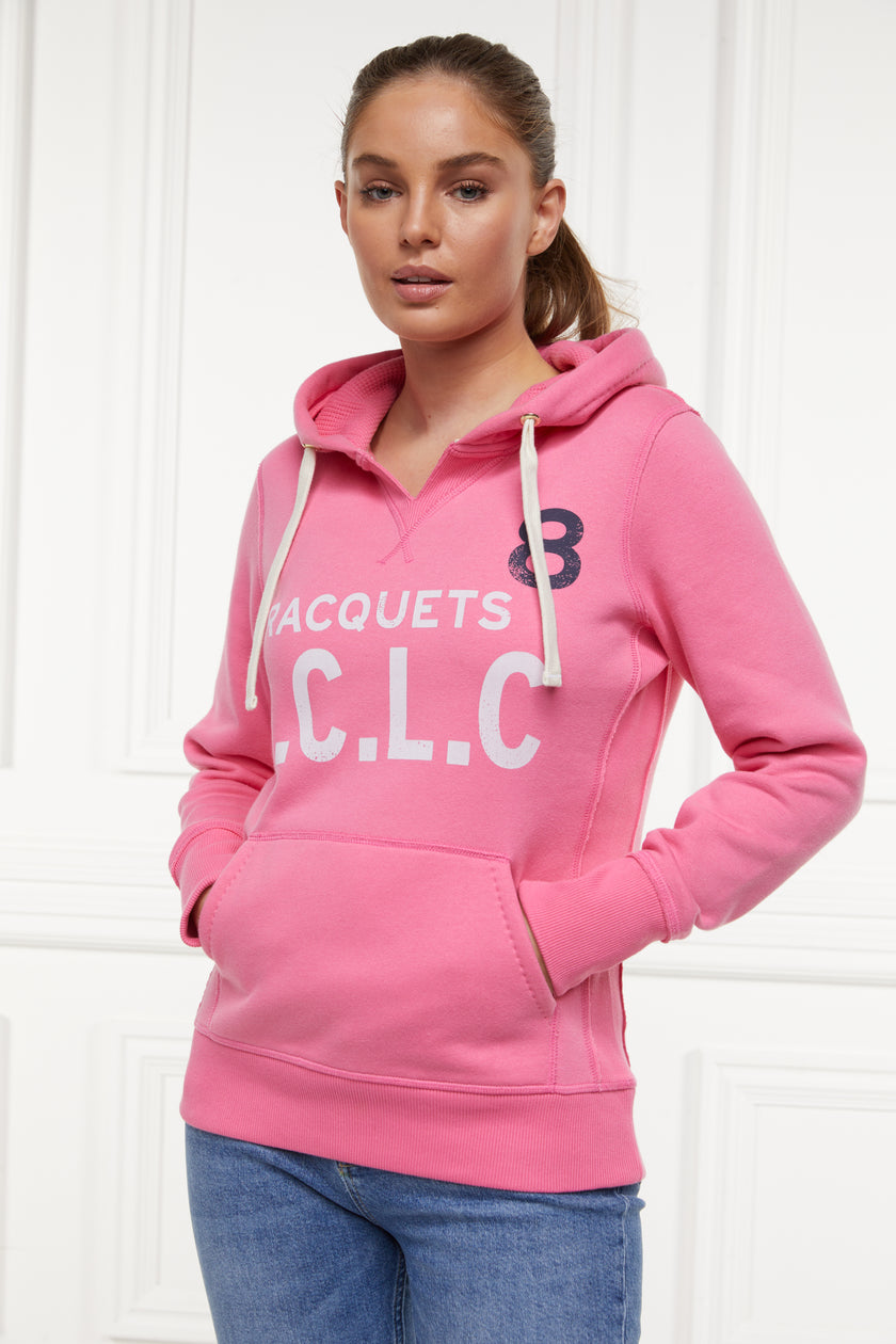 Racquets Hoodie (Peony Pink)