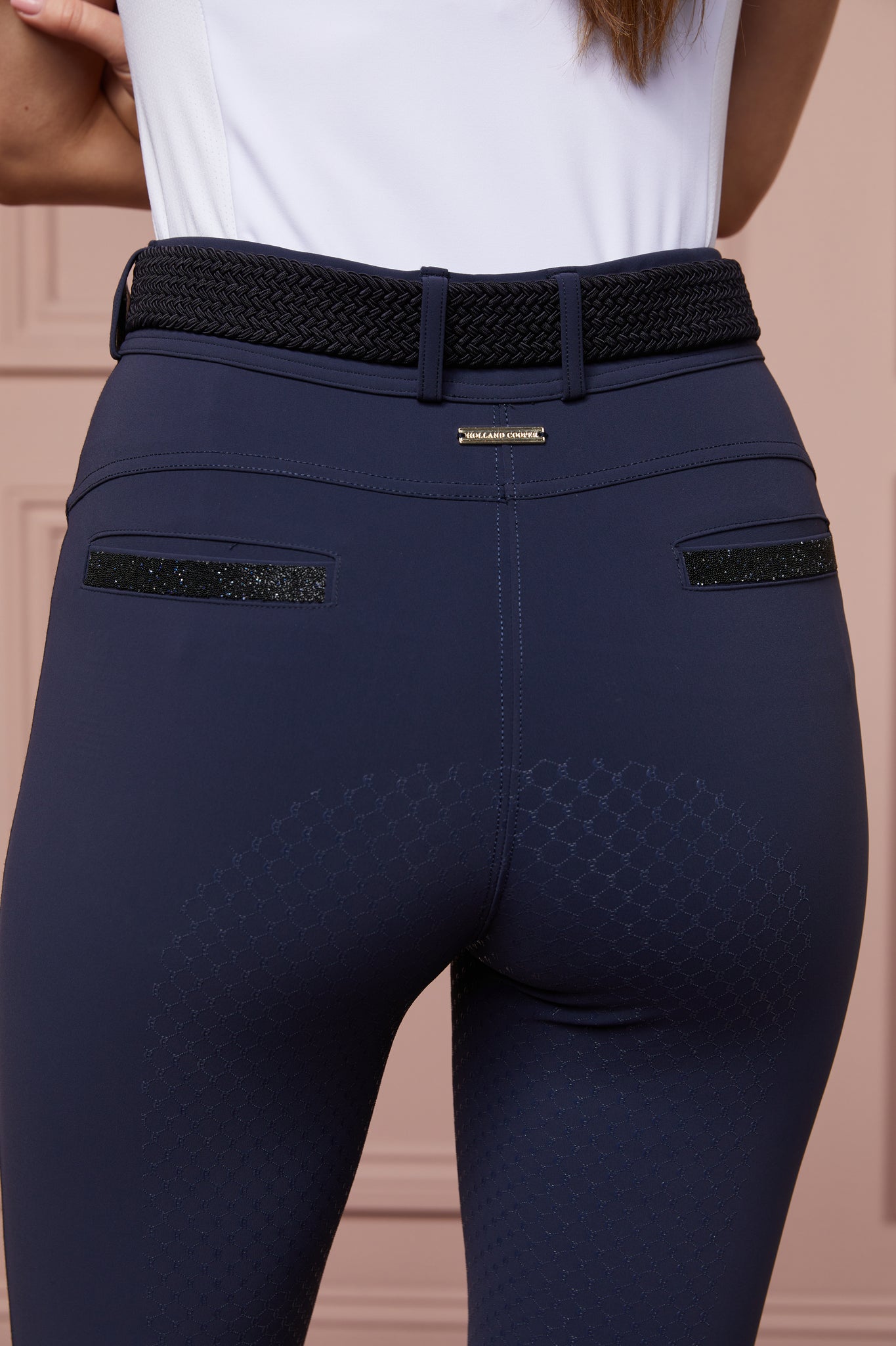 Premium Mid Rise Breeches (Yale Blue)