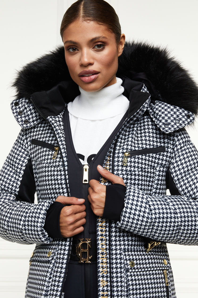 Ski Jacket (Houndstooth)