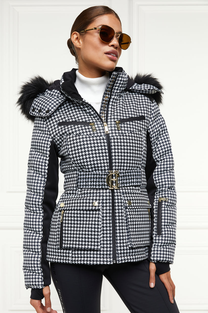 Ski Jacket (Houndstooth)