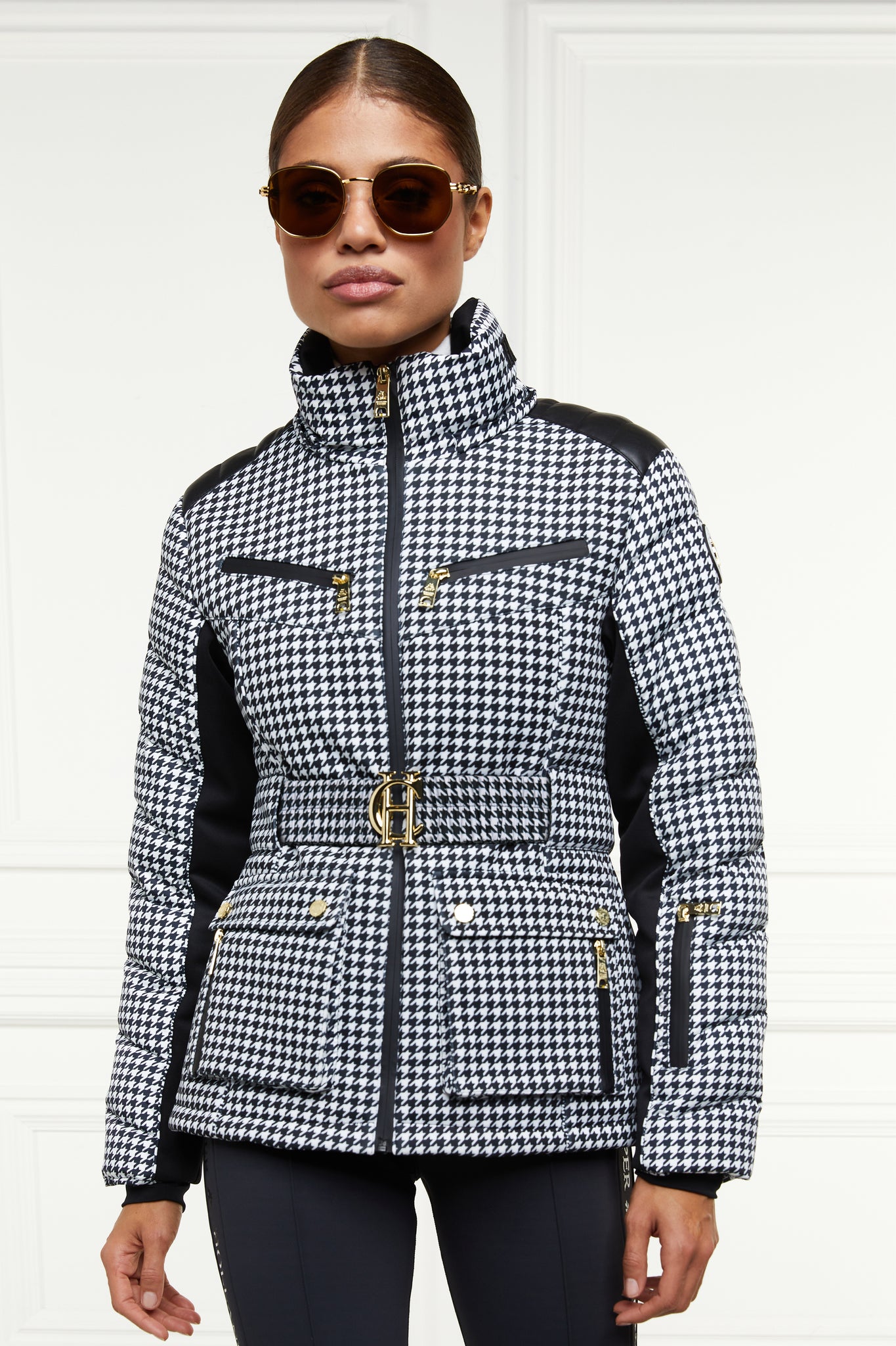 Ski Jacket (Houndstooth)