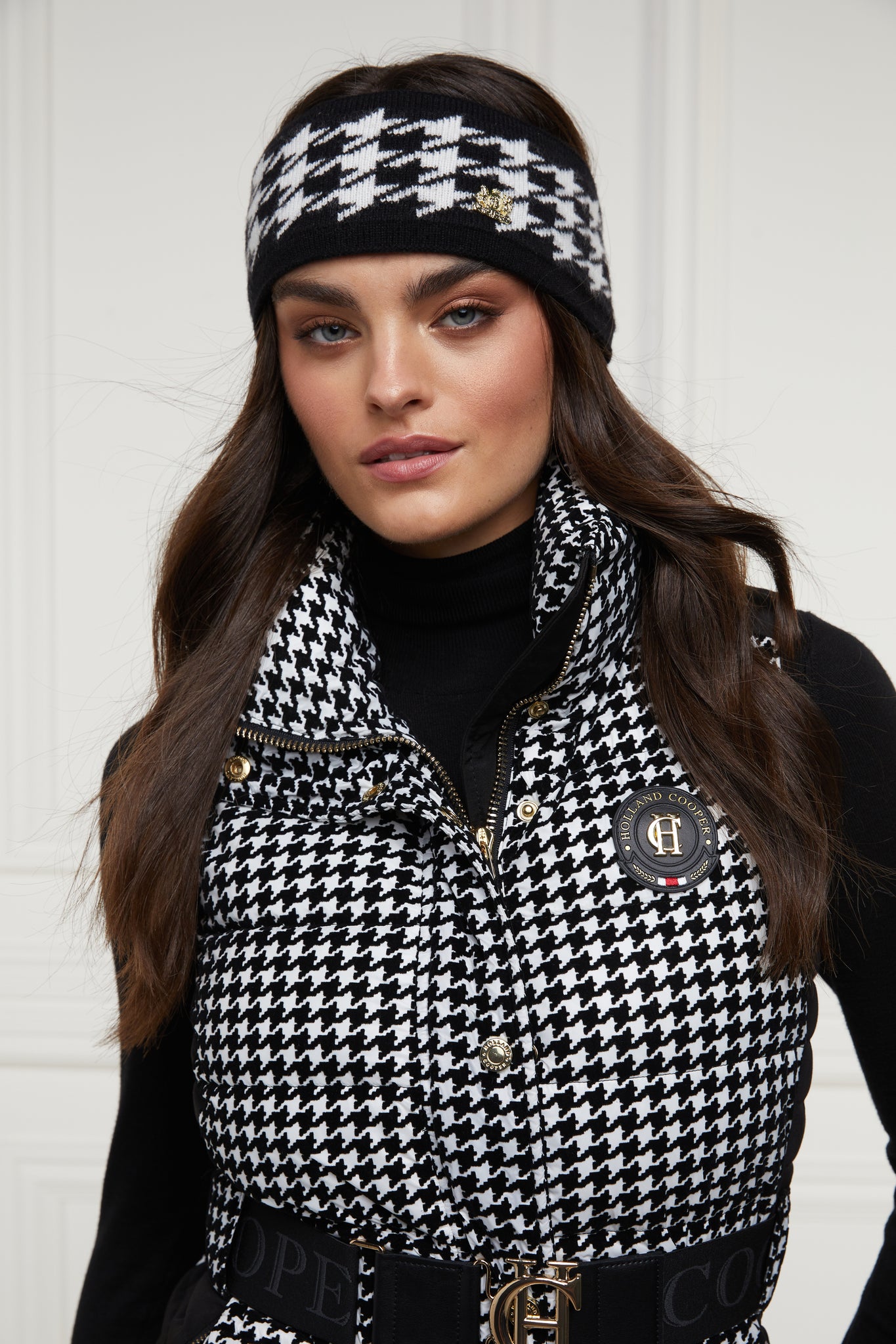 Heritage Headband (Houndstooth)