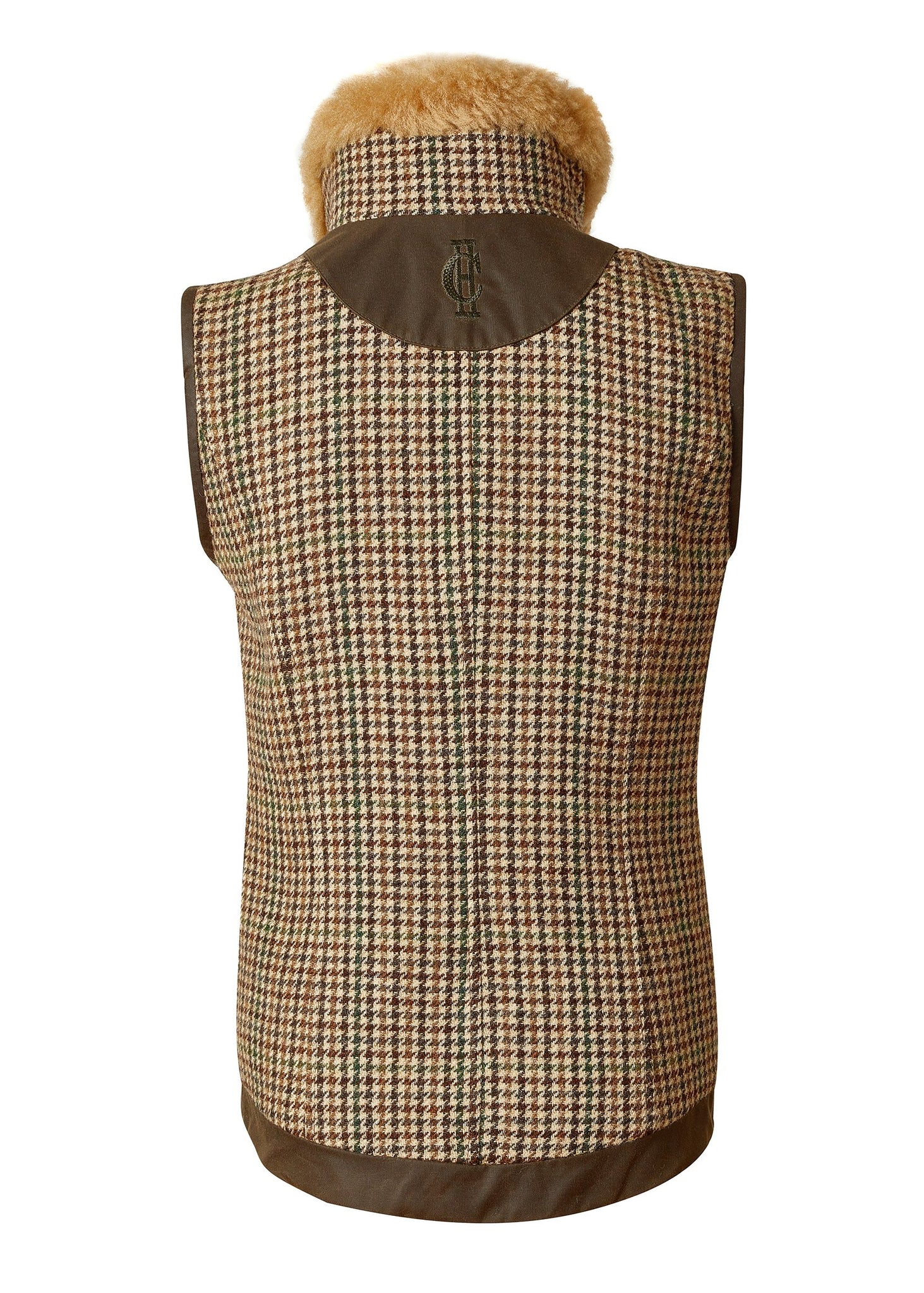 Aviator Gilet (Hailes Green Tweed)