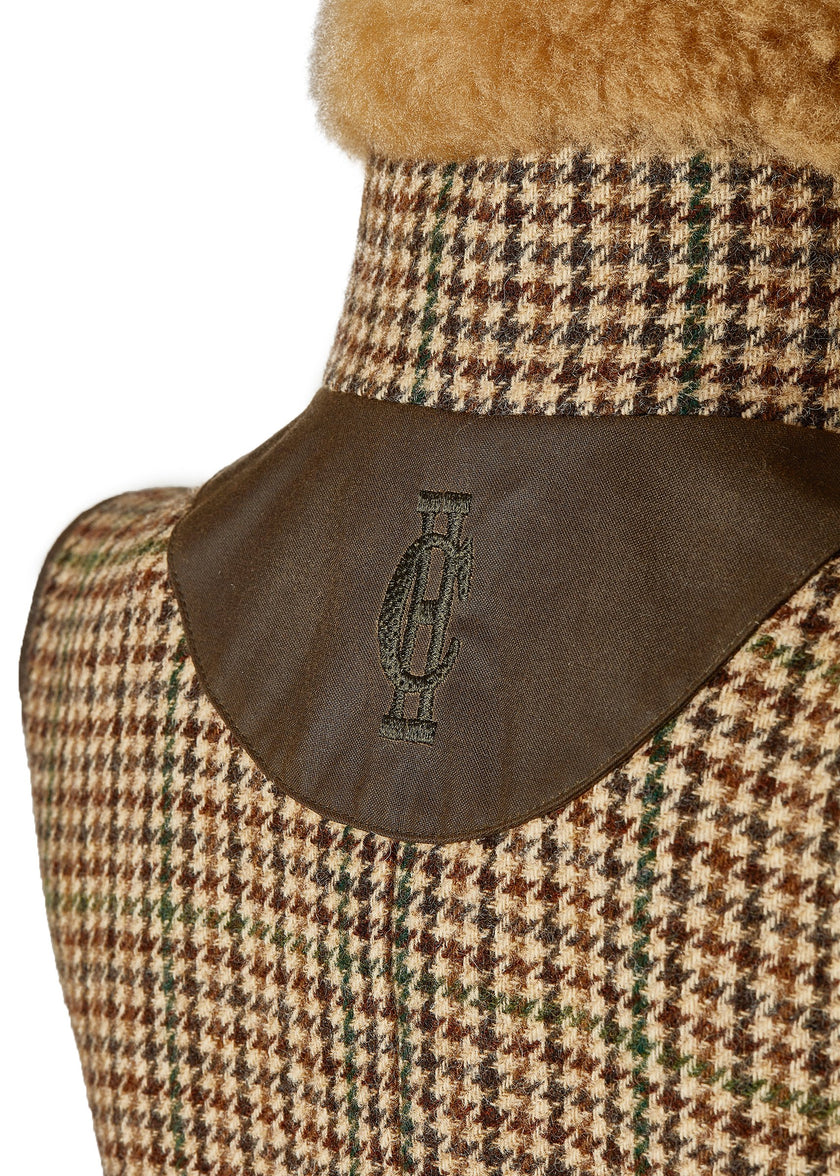 Aviator Gilet (Hailes Green Tweed)