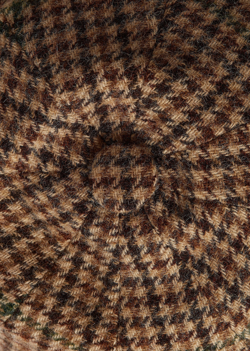 Baker Boy Cap (Hailes Green Tweed)