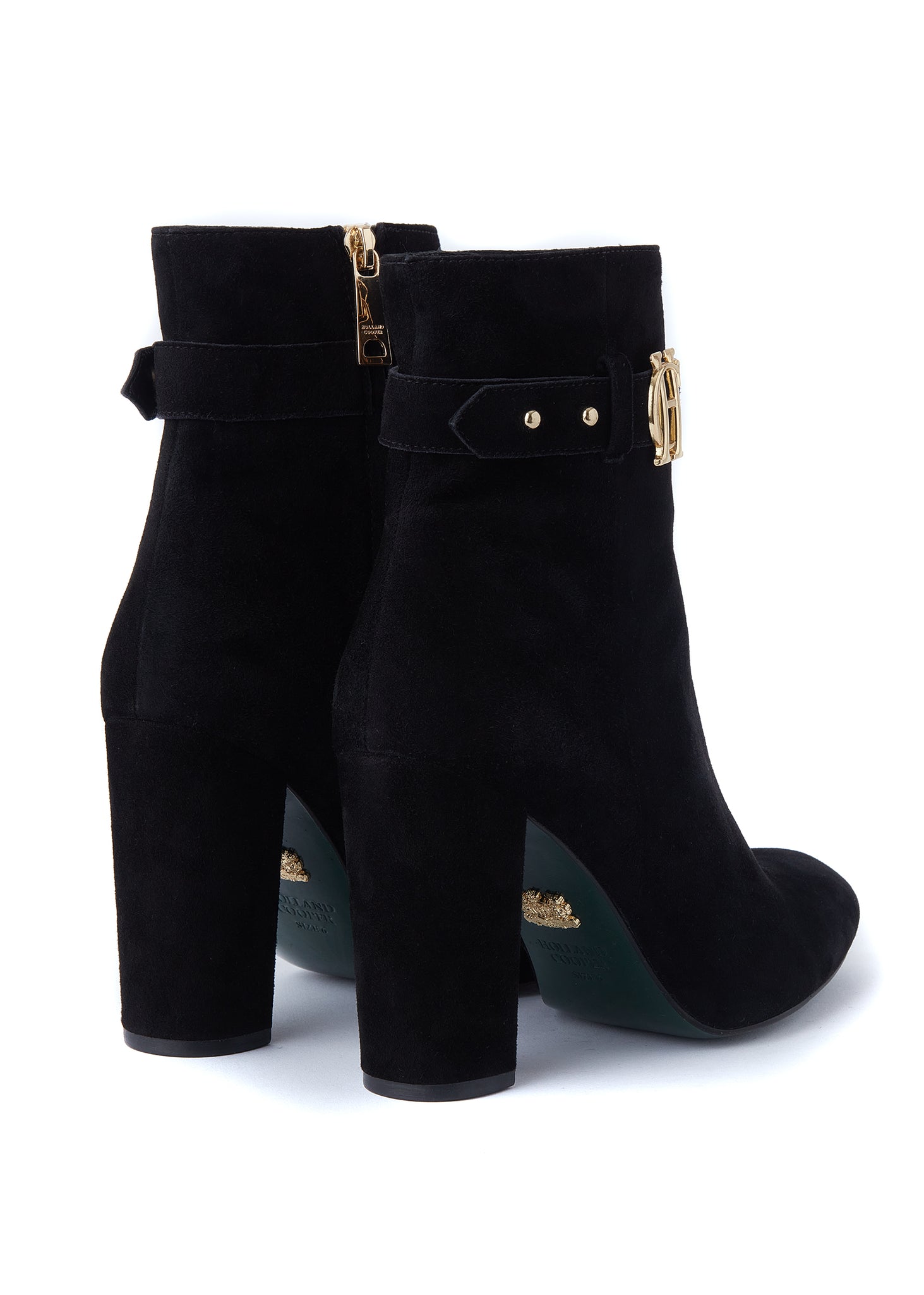 Mayfair Suede Ankle Boot (Black)