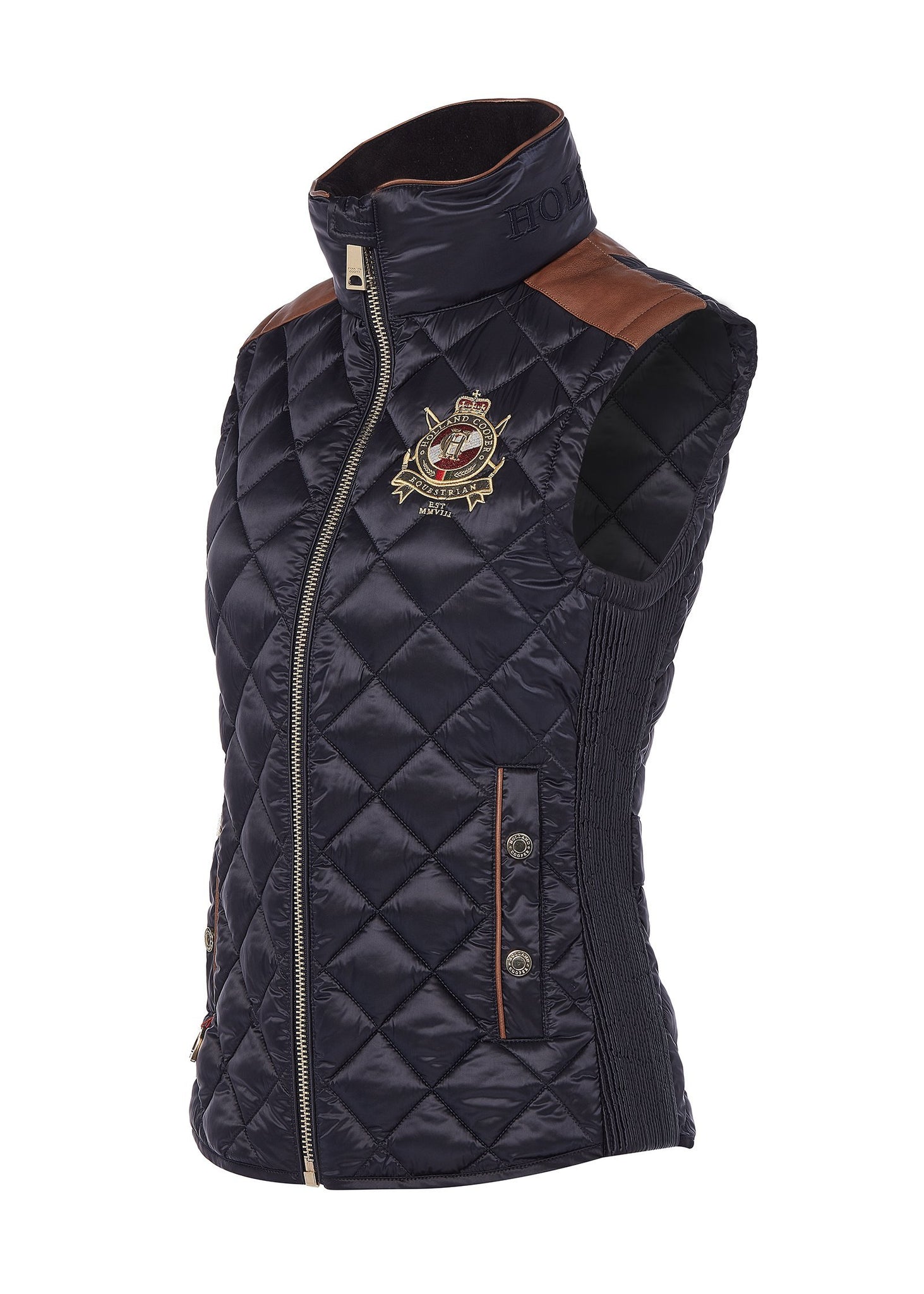 Diamond Quilt Classic Gilet (Ink Navy)