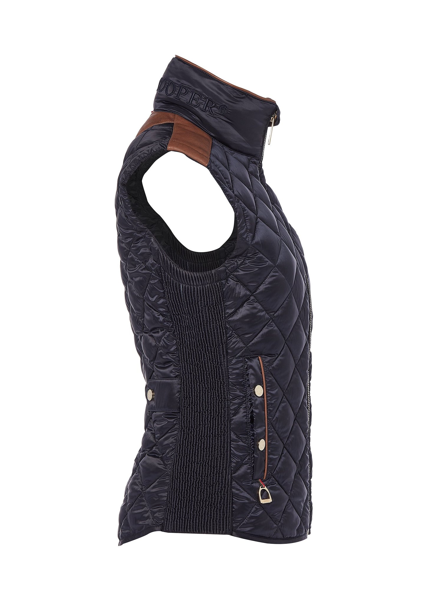 Diamond Quilt Classic Gilet (Ink Navy)