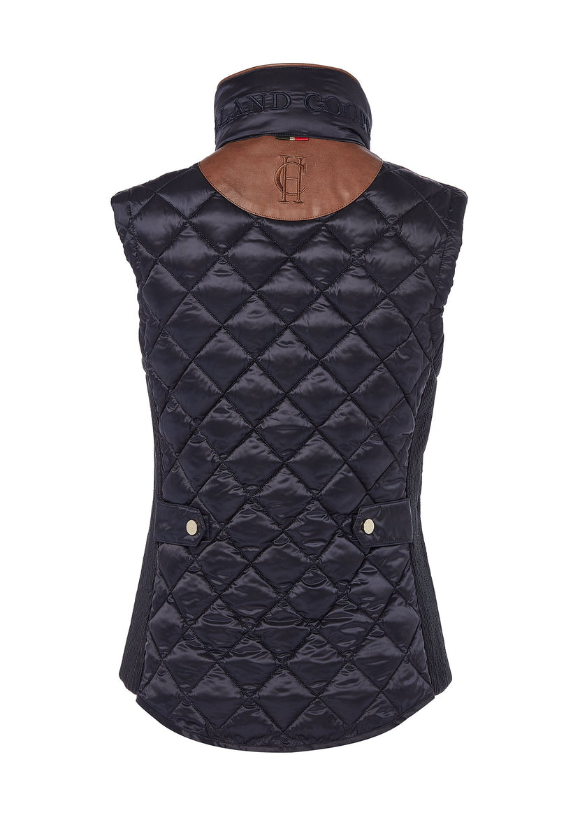 Diamond Quilt Classic Gilet (Ink Navy)