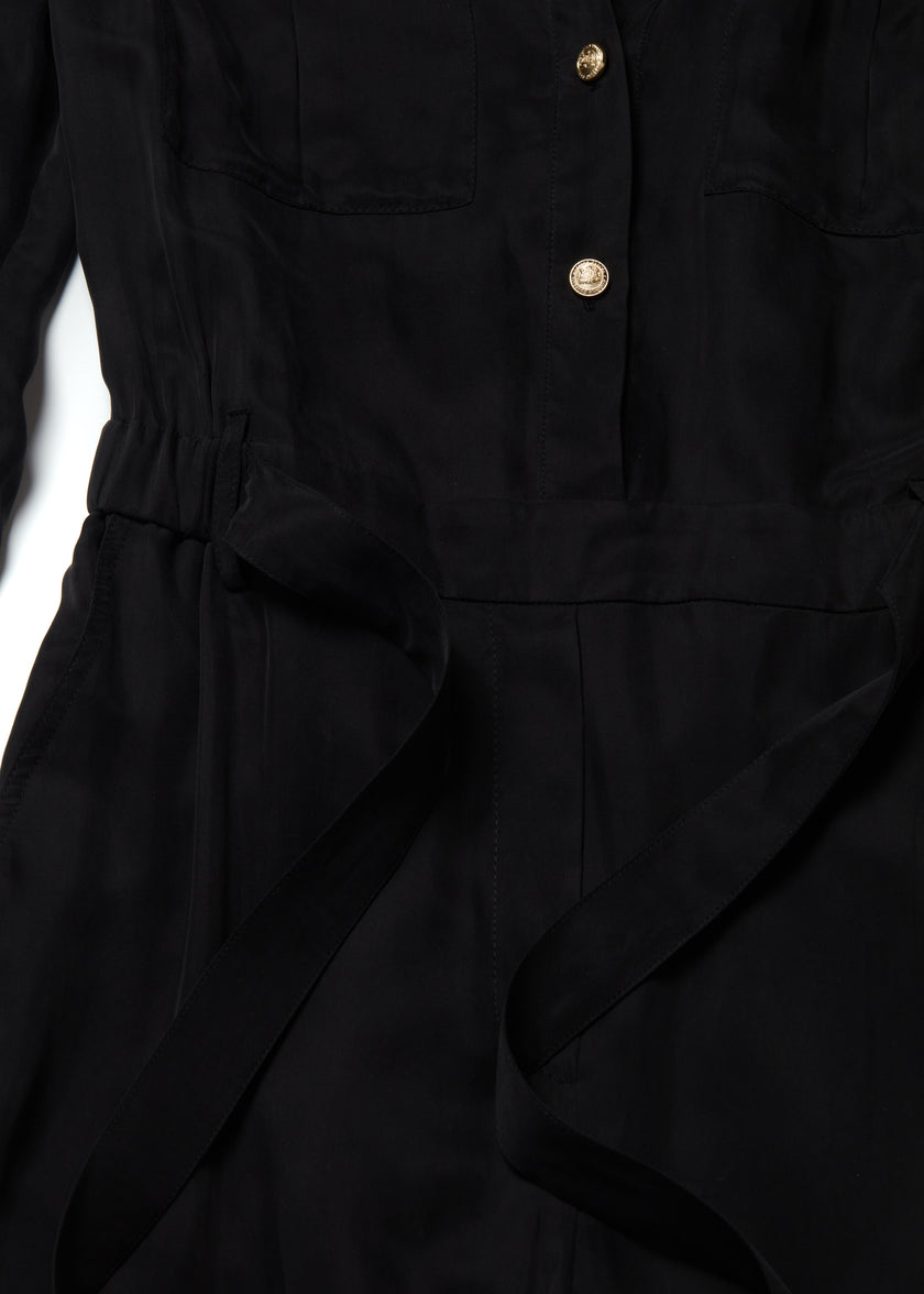 Utility Jumpsuit (Black)