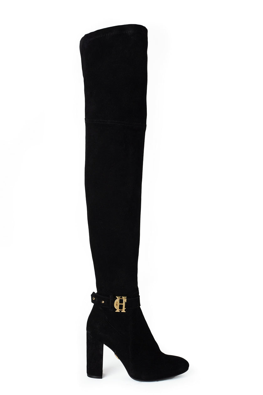 Sloane Over The Knee Boot (Black)