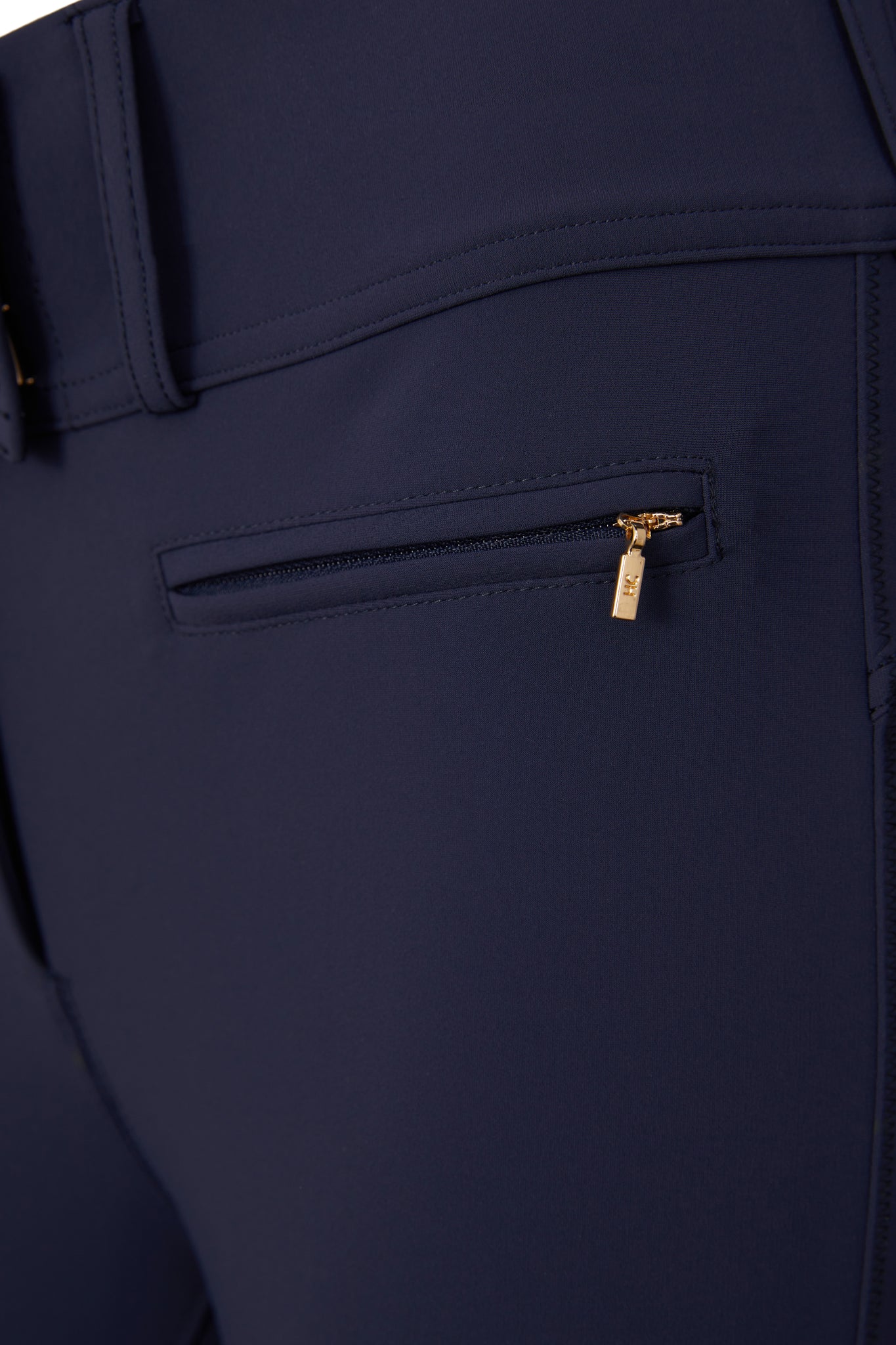 Premium High Rise Breeches (Yale Blue)