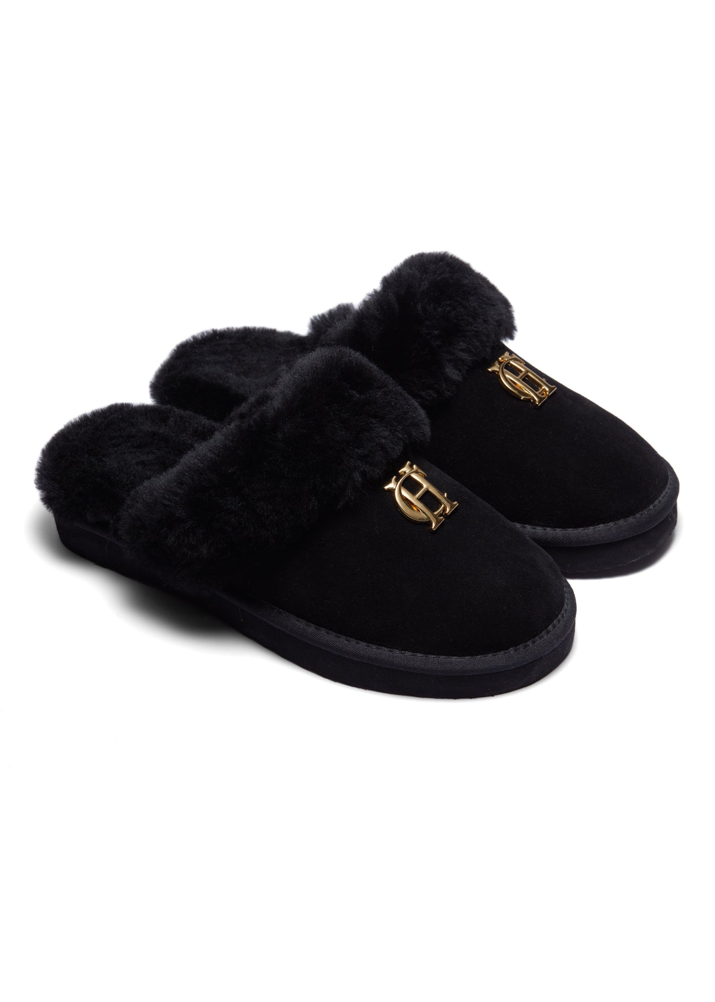 HC Shearling Slipper (Black)