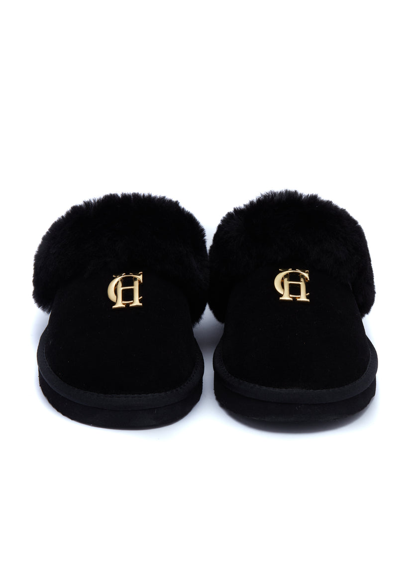 HC Shearling Slipper (Black)